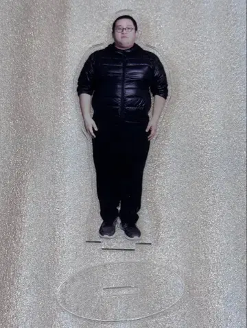 바키동 직립 아크릴 스탠드 빌리지뱅가드 콜라보 빌레반 군피