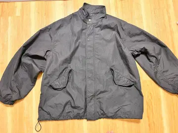 Bleme L 사이즈 오버 사이즈 스탠드 넥 숏 모즈 코트