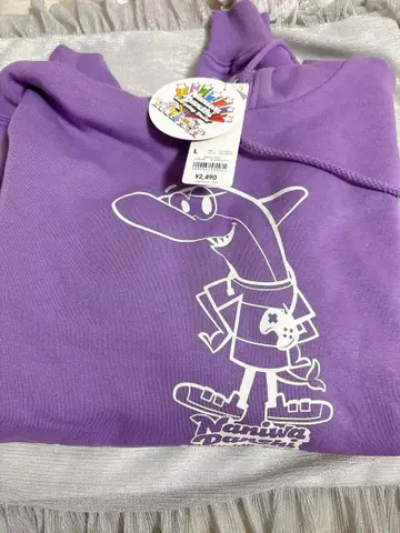 나니와단시 GU 콜라보 후드티 타카하시 쿄헤이