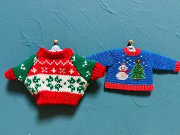 브라이스 리카짱 봉제 인형 아웃핏 크리스마스 스웨터