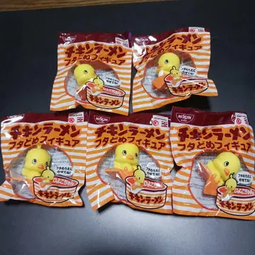 치킨라면 후타도메 피규어 5개 세트
