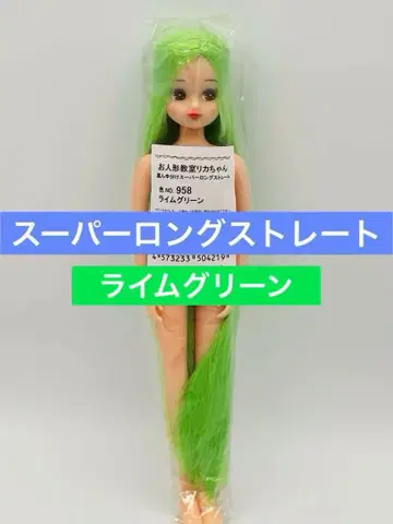 리카짱 리카짱 캐슬 즐거운 인형 인형 교실 라임 그린