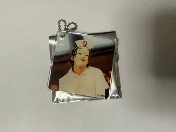 O-MENZ 스퀘어 아크릴 키링 오카메