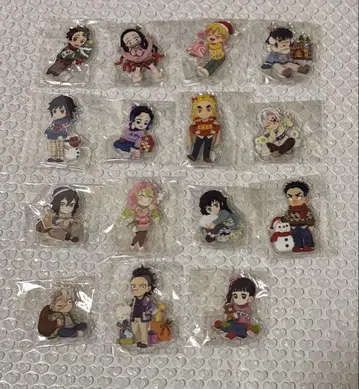 귀멸의 칼날 아크릴 스탠드 크리스마스 컴플리트 세트