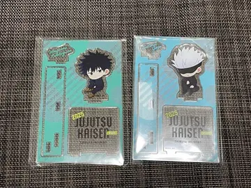 주술회전 카페 미니 캐릭터 아크릴 스탠드 고죠 사토루 후시구로 메구미