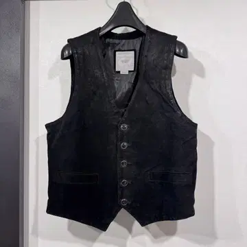 SEAHOP 천연 가죽 베스트 90s archive