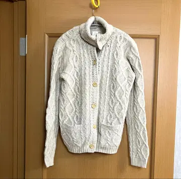 퐁데샤롱 케이블 니트 가디건