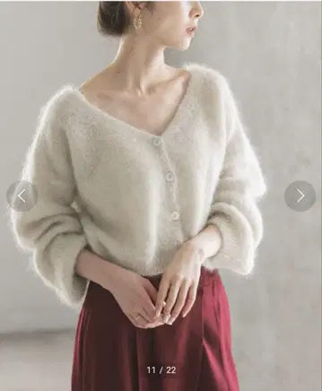 [ AMERICAN DREAMS ] NOBLE 별주 CROPPED 가디건