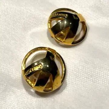 MOSCHINO 골드 오픈 스타일 귀찌