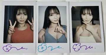 코하나 논 사인 포함 폴라로이드 세트