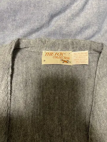 70s 80s USA제 THE FOX COLLECTION 가디건