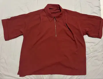 HARE/DABO 루즈 하프 ZIP 셔츠