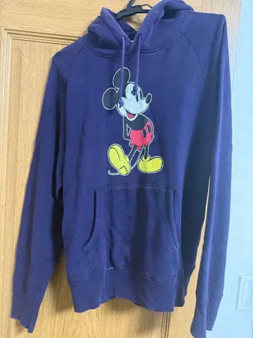 챔피언 디즈니 후디 후드티 복각 런택 보라색