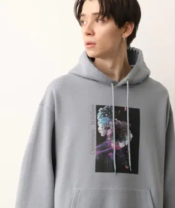 DAIKI NAKAMURA 콜라보 그래픽 후드티