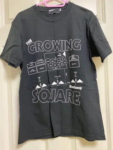 knotlamp THE GROWING SQUARE 라이브 셔츠 M 사이즈