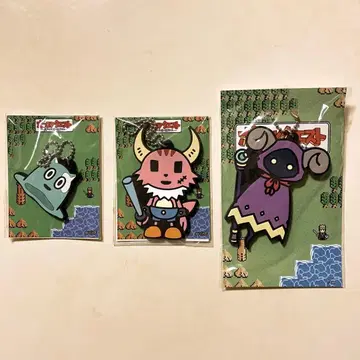 폰코츠 퀘스트 러버 키체인 3개 세트