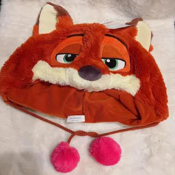 디즈니 주토피아 닉 팬캡 모자 복슬복슬