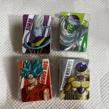 드래곤볼 클립 4개 세트 굿즈