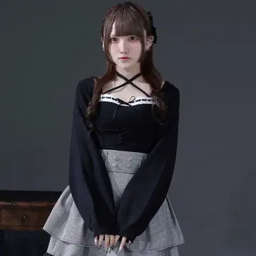 [ 완판템 ] 사다리 레이스 앙상블 니트