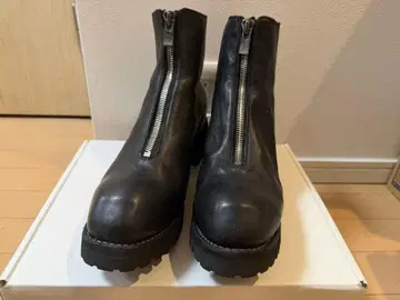 GUIDI PL1V- FRONT ZIP BOOTS