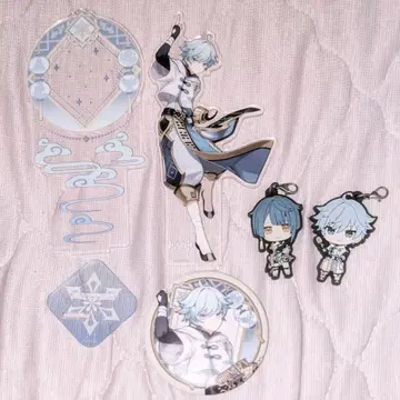 원신 중운 세트 + 행추 (러버 스트랩)