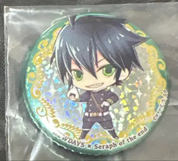 종말의 세라프 데포메 캔뱃지 NewDays 한정판 [백야 미카엘라]