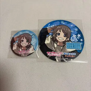 Aqours 와타나베 요 현지 사랑 축제 코스터 캔뱃지