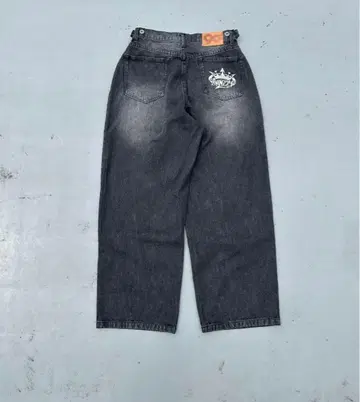 9090 King Logo Wide Tuck Denim