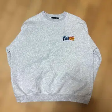 THRASHER/맨투맨(화이트)