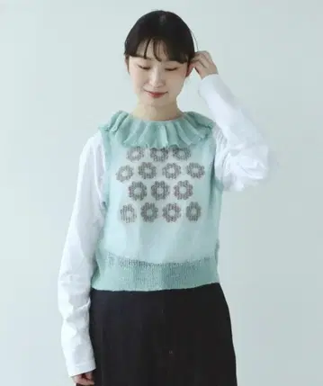 bulle de savon 니트 베스트