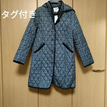 BEAMS HEART 퀼팅 자켓 M 네이비 계열