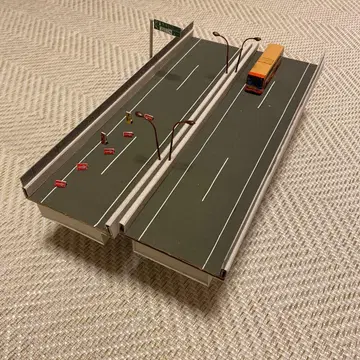 N 게이지 고속도로 디오라마 모형