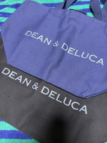 DEAN & DELUCA 토트 S 2색 세트 바이올렛 다크 브라운