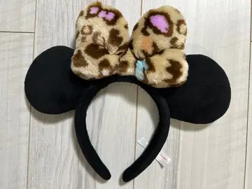 디즈니 레오파드 무늬 레오파드 귀 달린 머리띠