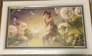 밀리마스 키노시타 히나타 퍼스널 펍 미러 화이트 컬러 프레임