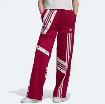 adidas 와이드 팬츠 트랙 팬츠 빨간색 아디다스 다니엘 카타리