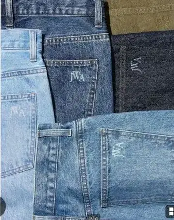 유니클로 jw Anderson 스트레이트 청바지 작은 키