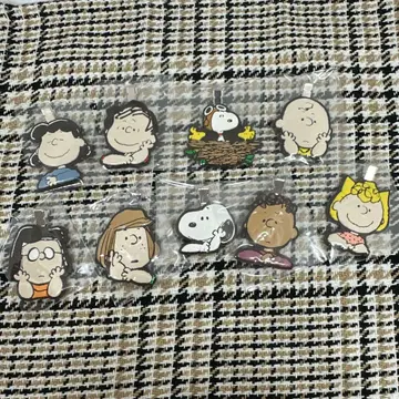 스누피 캔디 클립스 통통 러버 클립 9종류