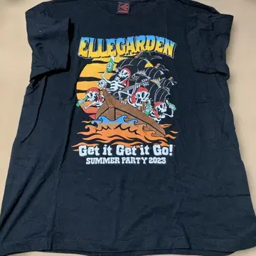 ELLEGARDEN 티셔츠 블랙