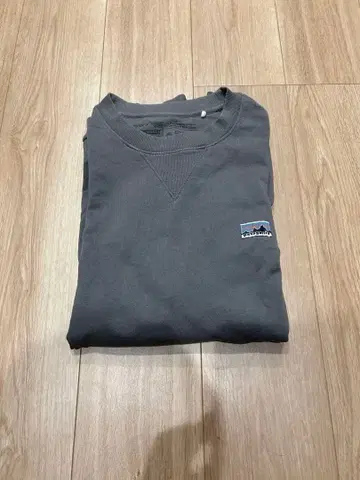 Patagonia 그레이 크루넥 트레이닝복
