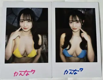 미키 칸나 사인 포함 폴라로이드 세트