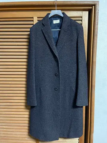 누디진 월도 리사이클드 체크 코트 XS