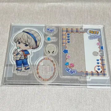 윈블 체크 세일러 아크릴 스탠드 카지 렌