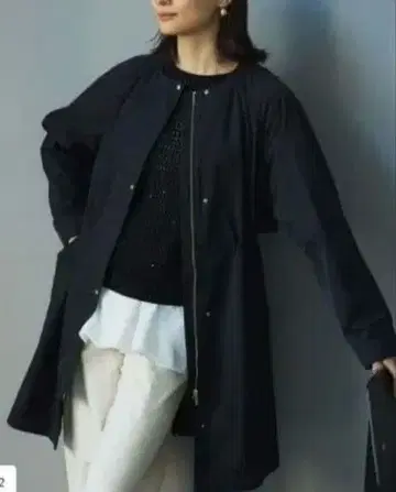 23구 [발수 가공] 라이트 트윌 노카라 코트 2025