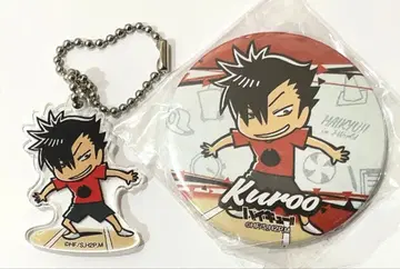 하이큐!! J-WORLD 쿠로오 테츠로 캔 마그넷 아크릴 참