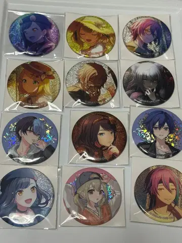 프로세카 글리터 캔뱃지 해바라기 양 밤페스티벌