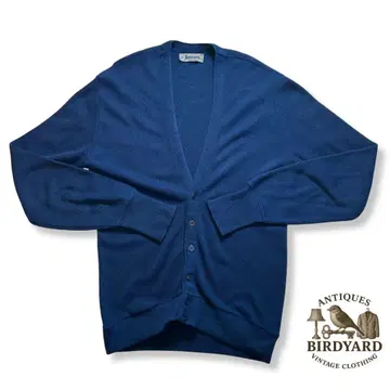 Jantzen 70s 80s USA 네이비 니트 가디건 M