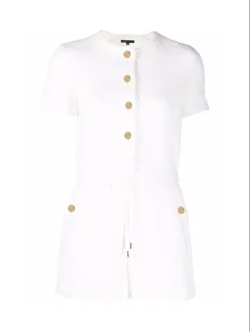 maje 드로우 스트링 점프 수트