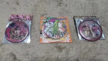 죠죠의 기묘한 모험 디아볼로 캔뱃지 세트 황금의 바람