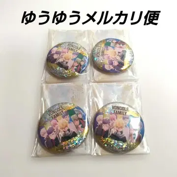 가정교사 히트맨 REBORN! 채광 반짝반짝 캔뱃지 초대 봉고레 4개